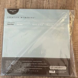 Creative Memories Rock Star Scrapbooking Paper Album kit